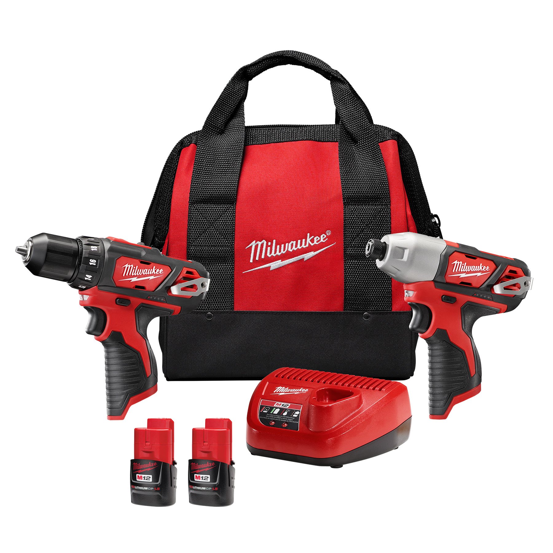 Save $50 - Milwaukee M12 Drill/Impact Combo Kit