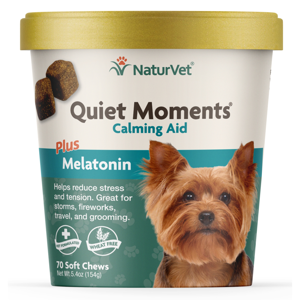 Quiet Moments Plus Melatonin Soft Chew Cup for Dogs