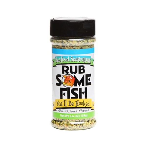 Rub Some Fish Barbeque Seafood Seasoning - 6 Pack