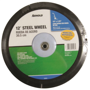 12" x 1.75" Steel Wheel