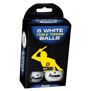40mm 1 Star White Table Tennis Balls