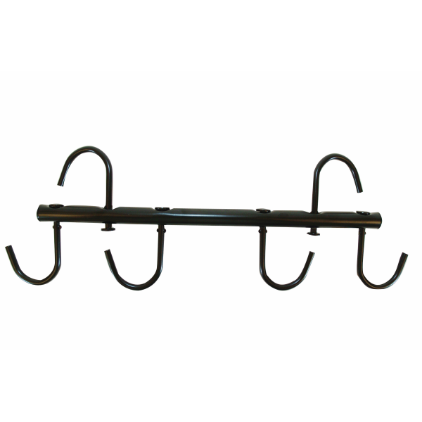 Steel Tack Rack with Swivel Hooks