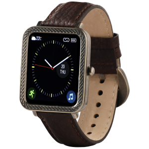 Western Lifestyle Z12 Collection Brown Pebble and Rope Design L Smart Watch