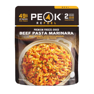 Premium Freeze Dried Beef Pasta Marinara