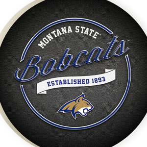 2.75" Montana State University Metallic Logo Coaster