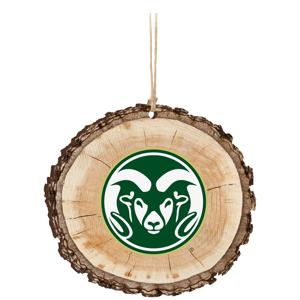 3.75" x 3.5" Colorado State University Logo Ornament
