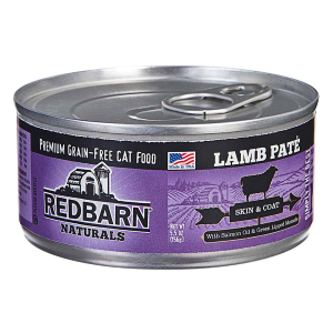 Natural Grain-Free Lamb Cat Pate for Skin & Coat