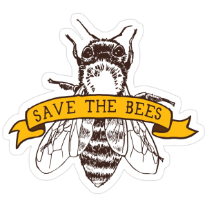Save The Bees! Sticker