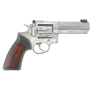 GP100 Black/Wood Grip .357 Mag 4.2" Revolver - 7 Round