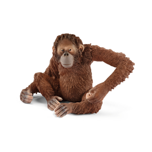 Orangutan Female Toy Animal Figurine