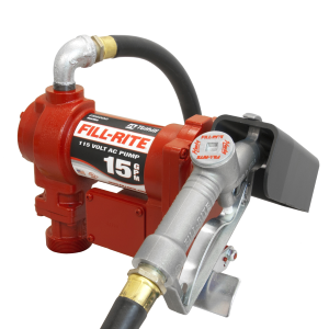 115 Volt AC Pump w/Hose & Manual Nozzle 15GPM