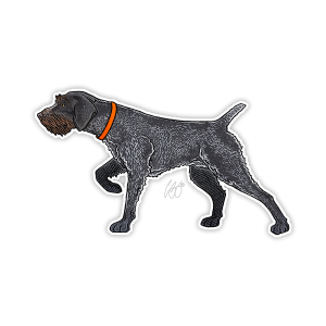 German Wirehaired Pointer Decal