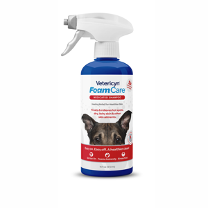 FoamCare Medicated Spray-On Pet Shampoo