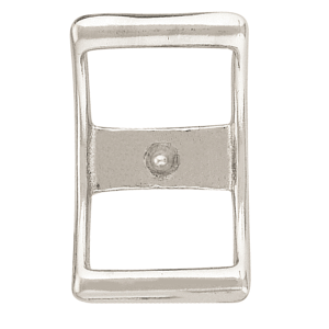 #210 Conway Buckle - Chrome Over Brass