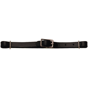 1/2" Straight Bridle Leather Curb Strap
