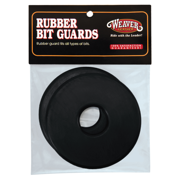 Rubber Bit Guards - Black
