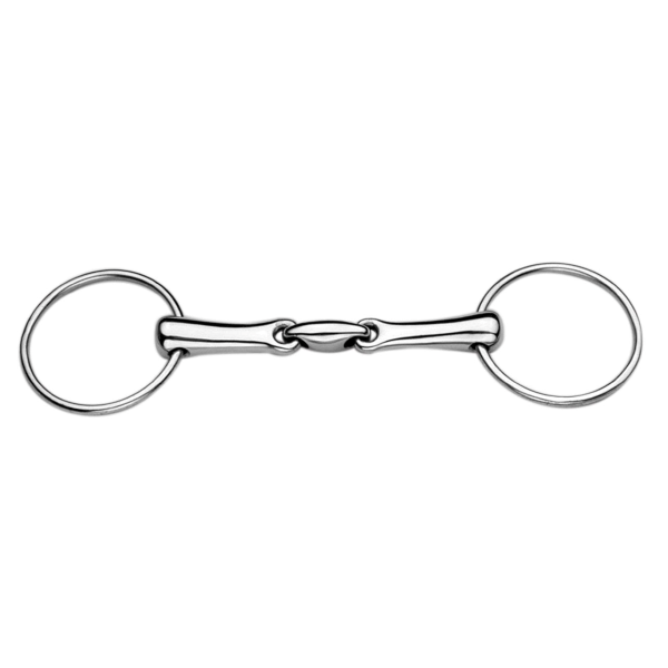 Oval Link Loose Ring Snaffle Bit
