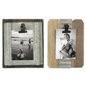 Wood/Tin 2x3 Picture Clip - Assorted