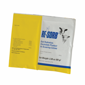 RE-SORB Electrolyte-Glycine Powder for Calves