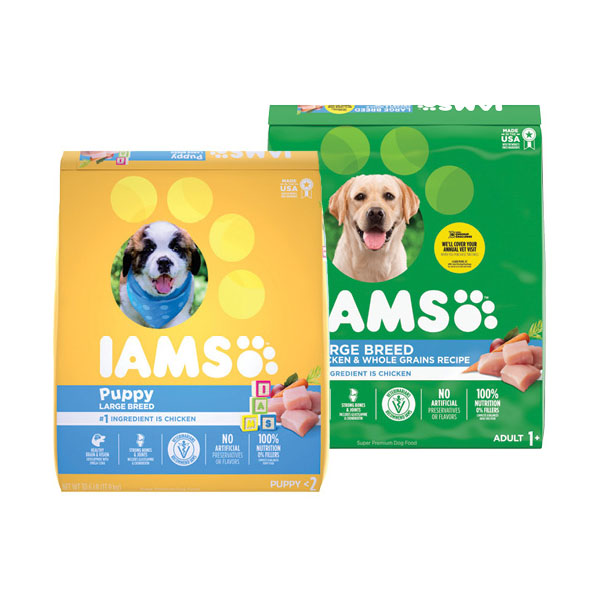 Save $8 Off Iams Dog Food- 29 LB & 30 LB