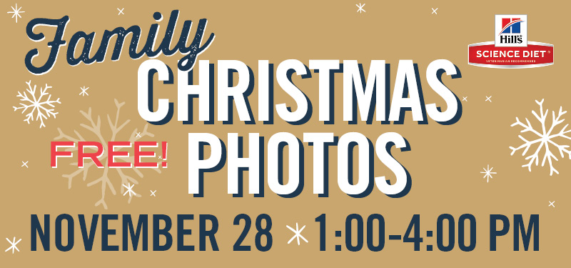 Take a Picture with Santa - November 28, 1:00-4:00pm