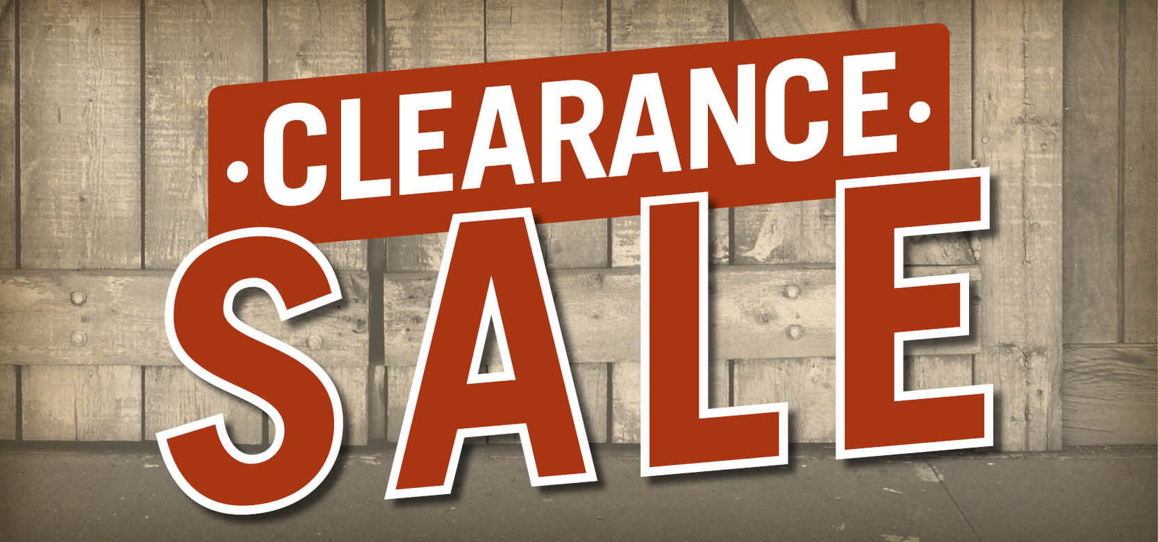 End of Summer Clearance